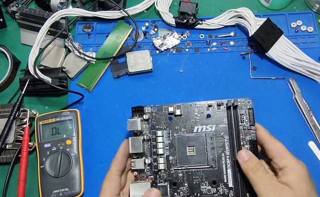 定西华硕电脑主板维修